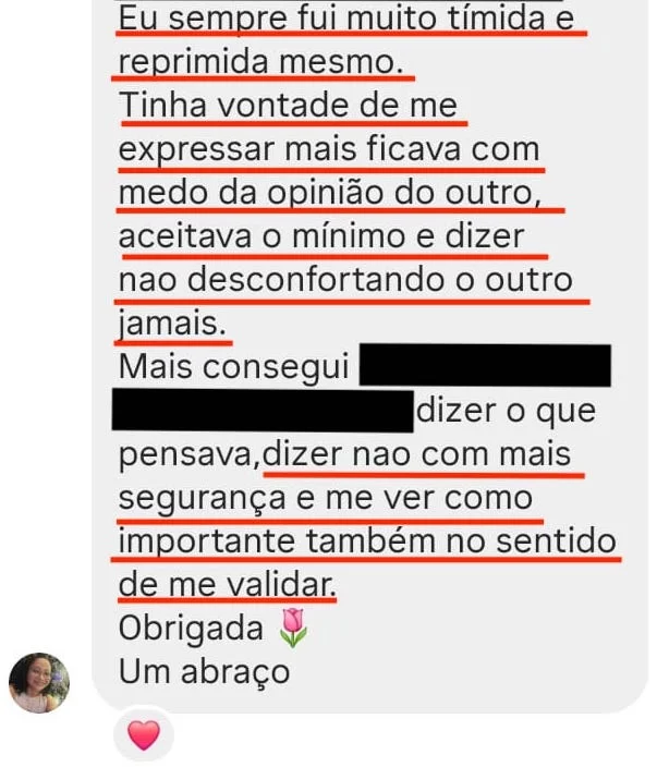 Depoimento Raquel